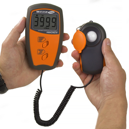 Измеритель освещенности (Люксметр) МЕГЕОН 21020 купить по низкой цене | МАКСПРОФИТ