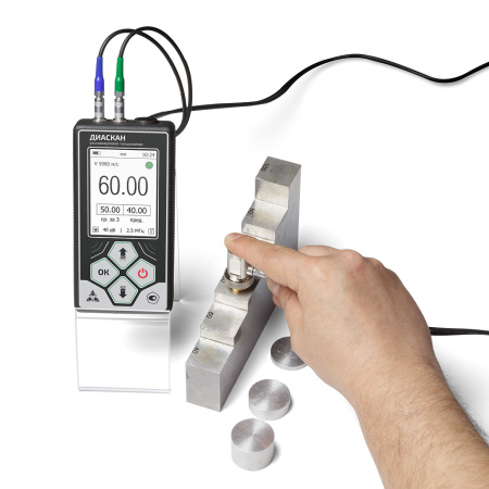 Ультразвуковой толщиномер ДИАСКАН-М (с преобразователем 10 МГц) купить по низкой цене | МАКСПРОФИТ